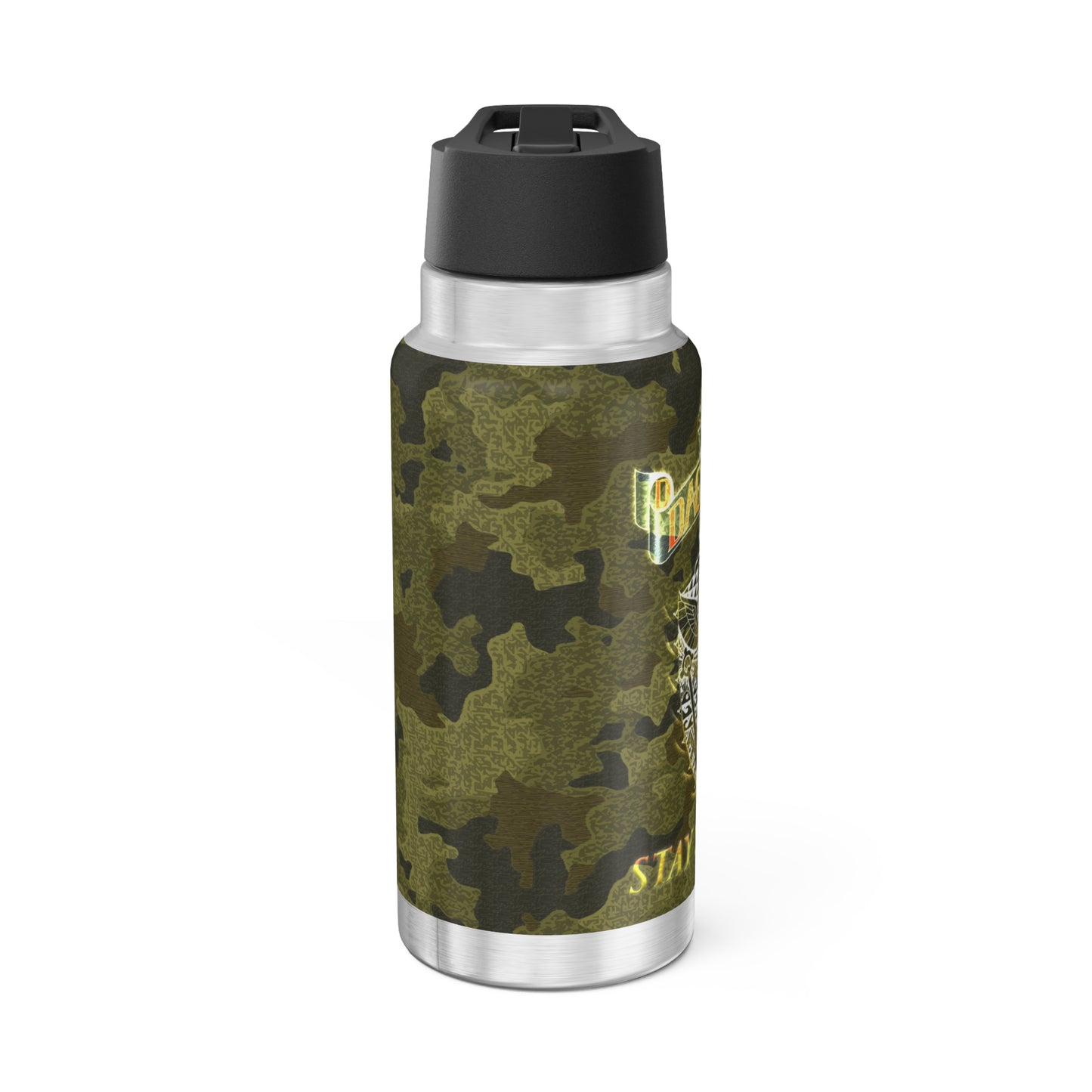 25ID Dagger Company Tiger Camo 32oz SteelGator