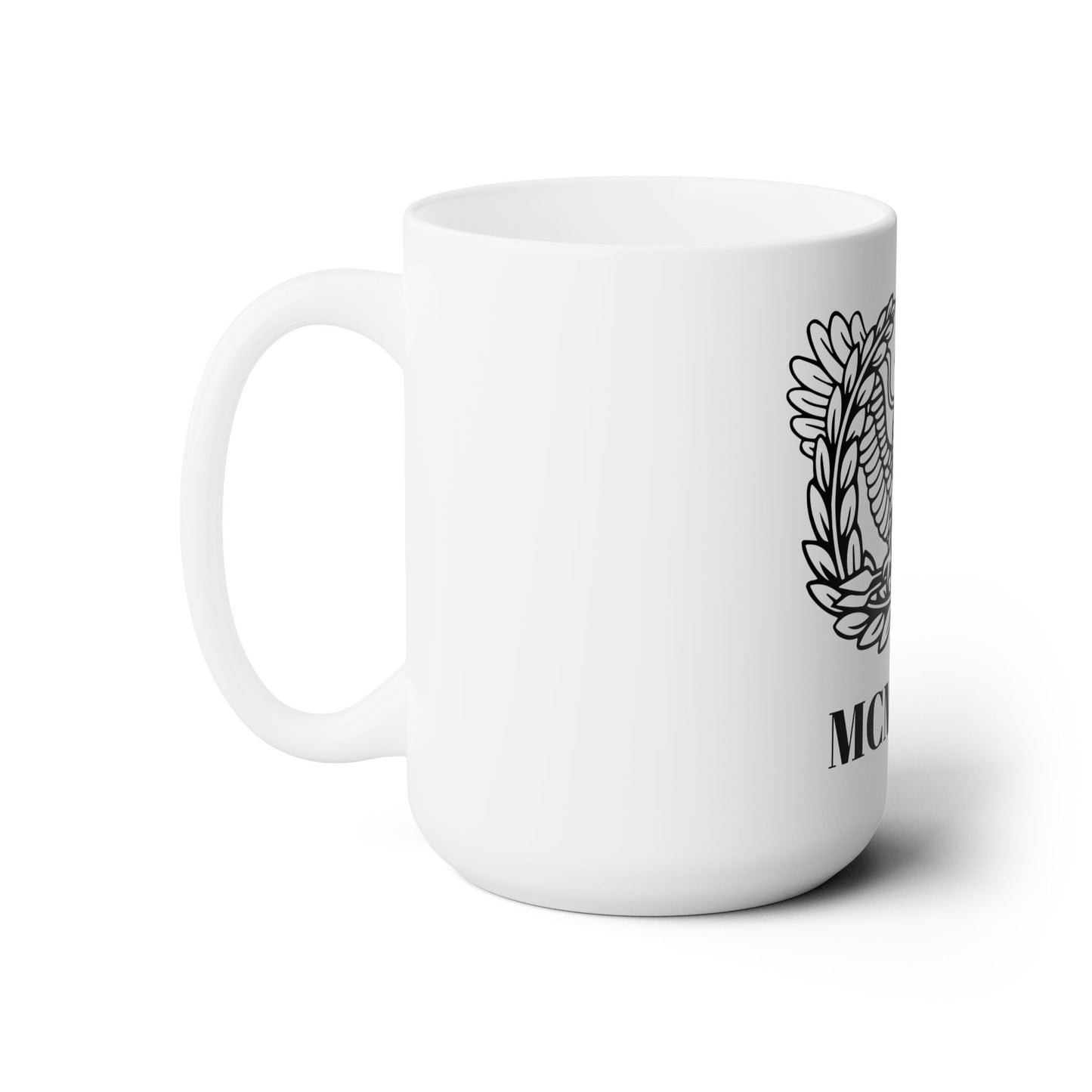 White Rising Eagle MCMXVIII "1918" 15oz Mug