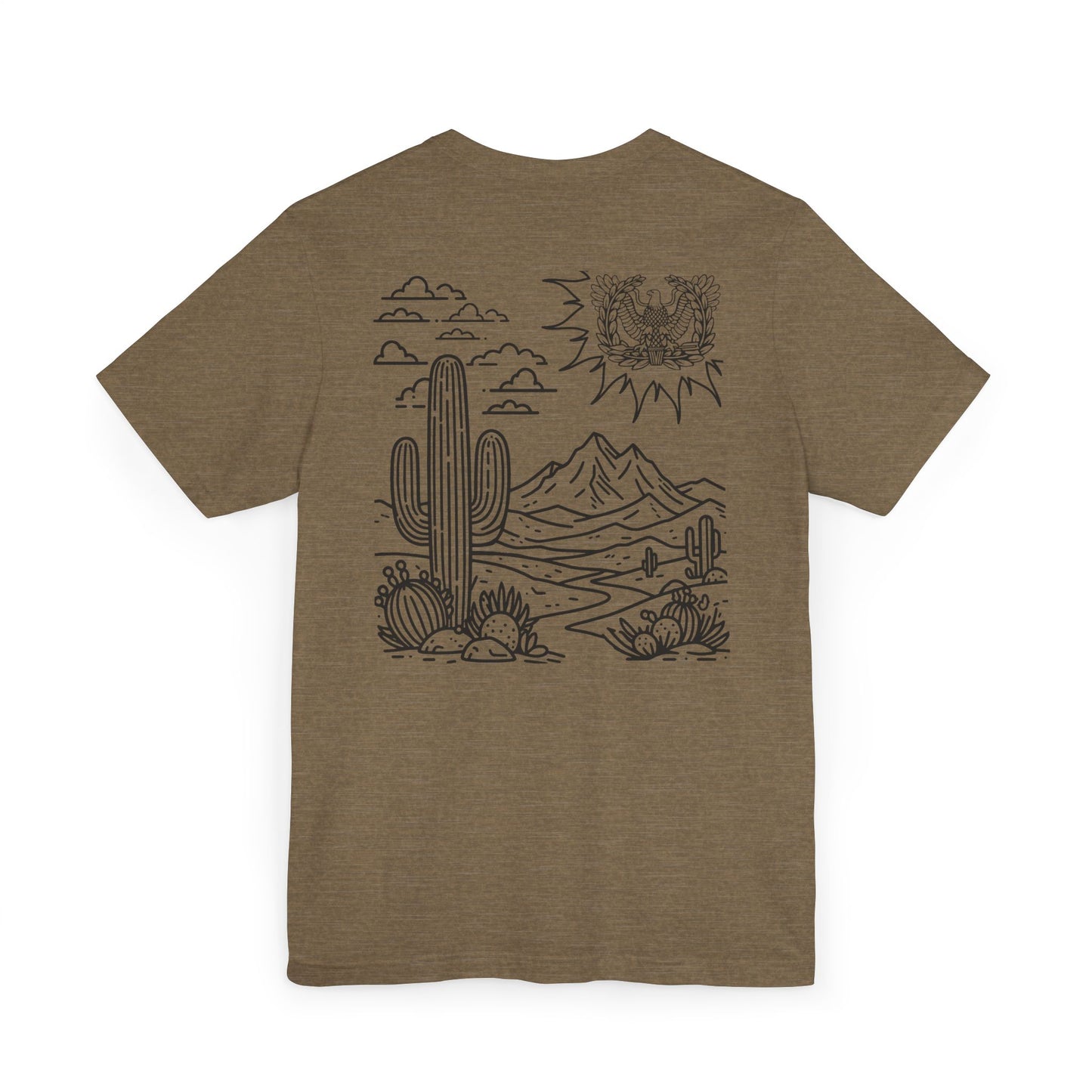 Desert Edition Rising Eagle Short Sleeve Shirt