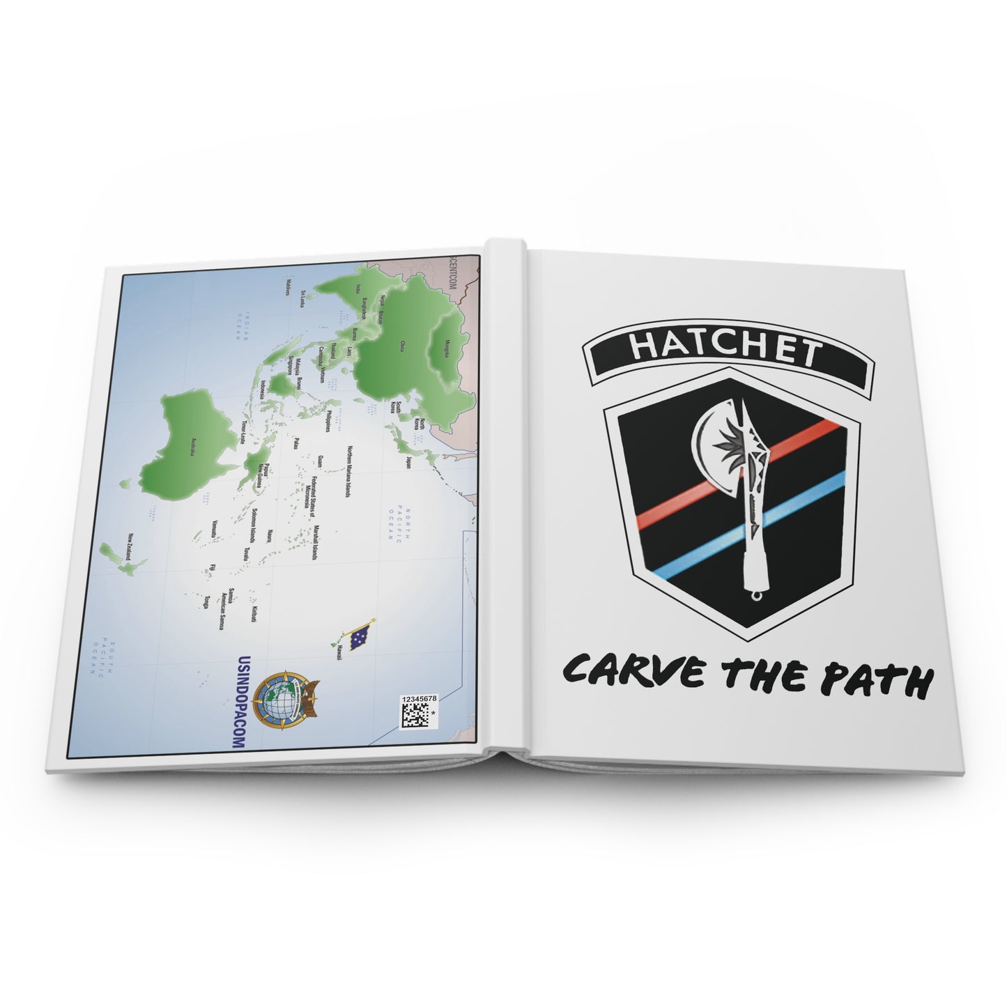 25ID Hatchet Company Black AOR Leader Book