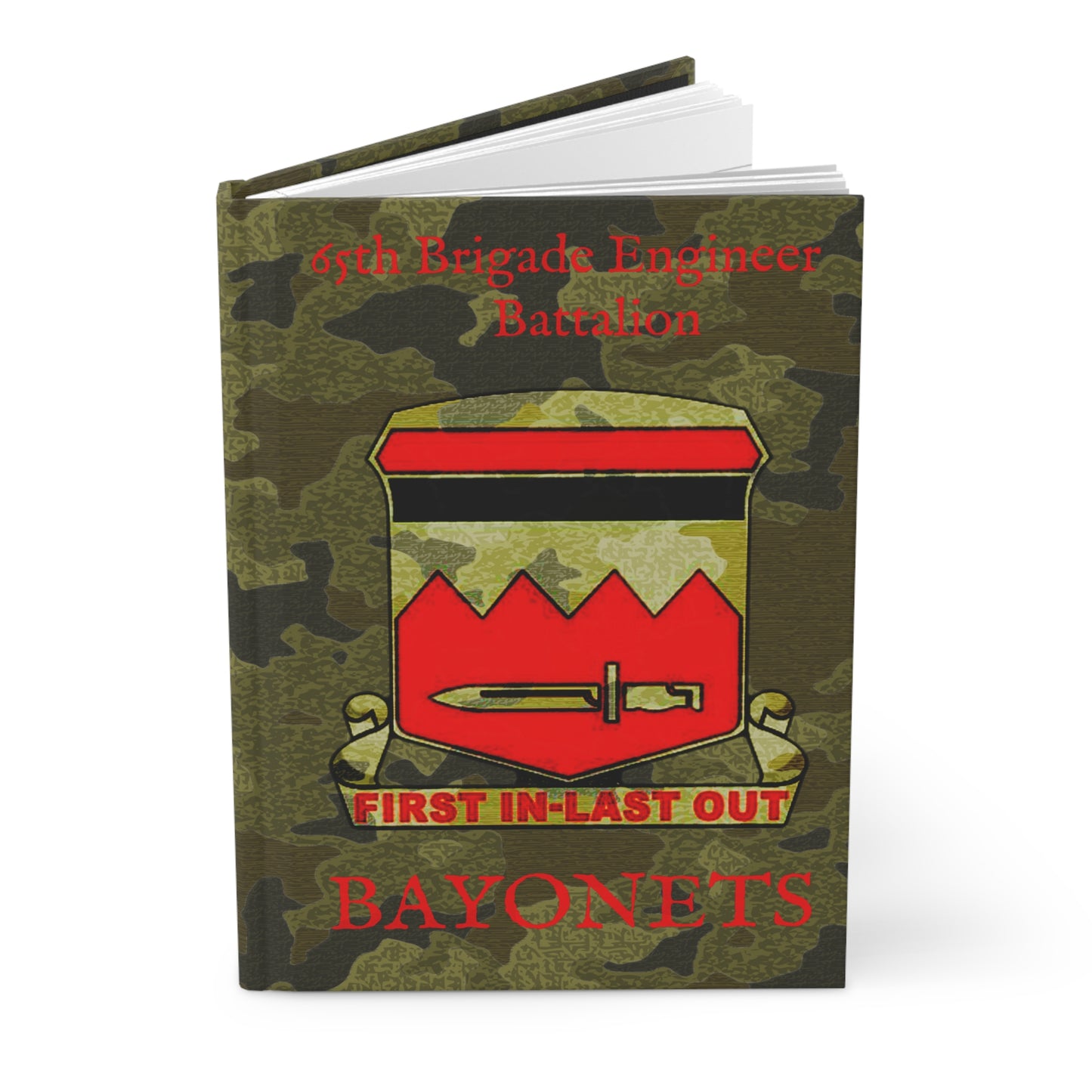 25ID 65th BEB Bayonets Hardcover Leader Book