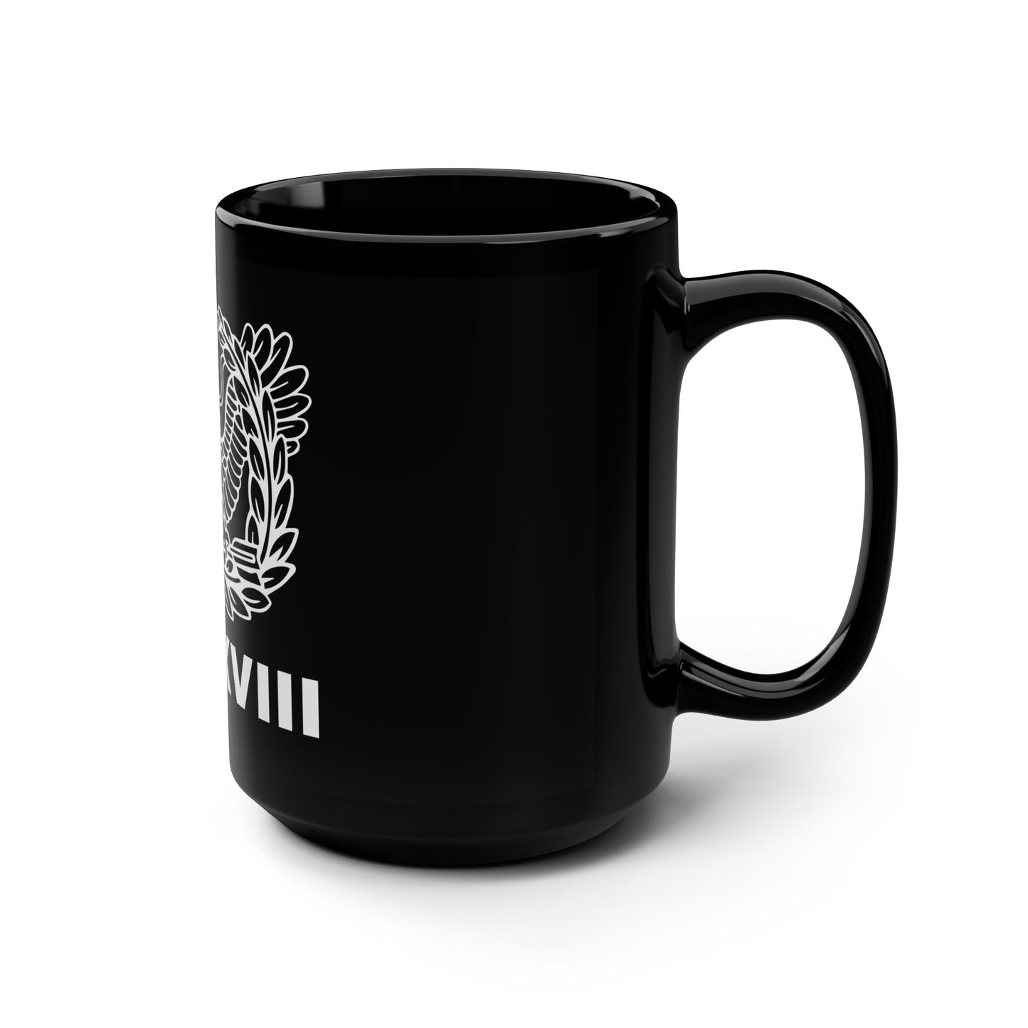 Black Rising Eagle MCMXVIII 15oz Mug