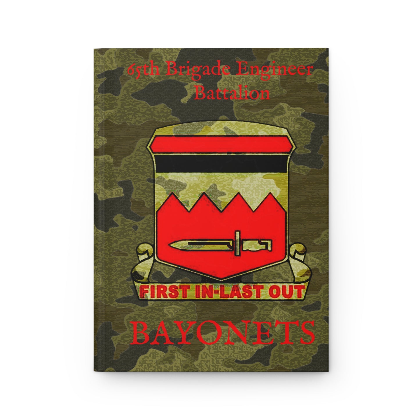 25ID 65th BEB Bayonets Hardcover Leader Book