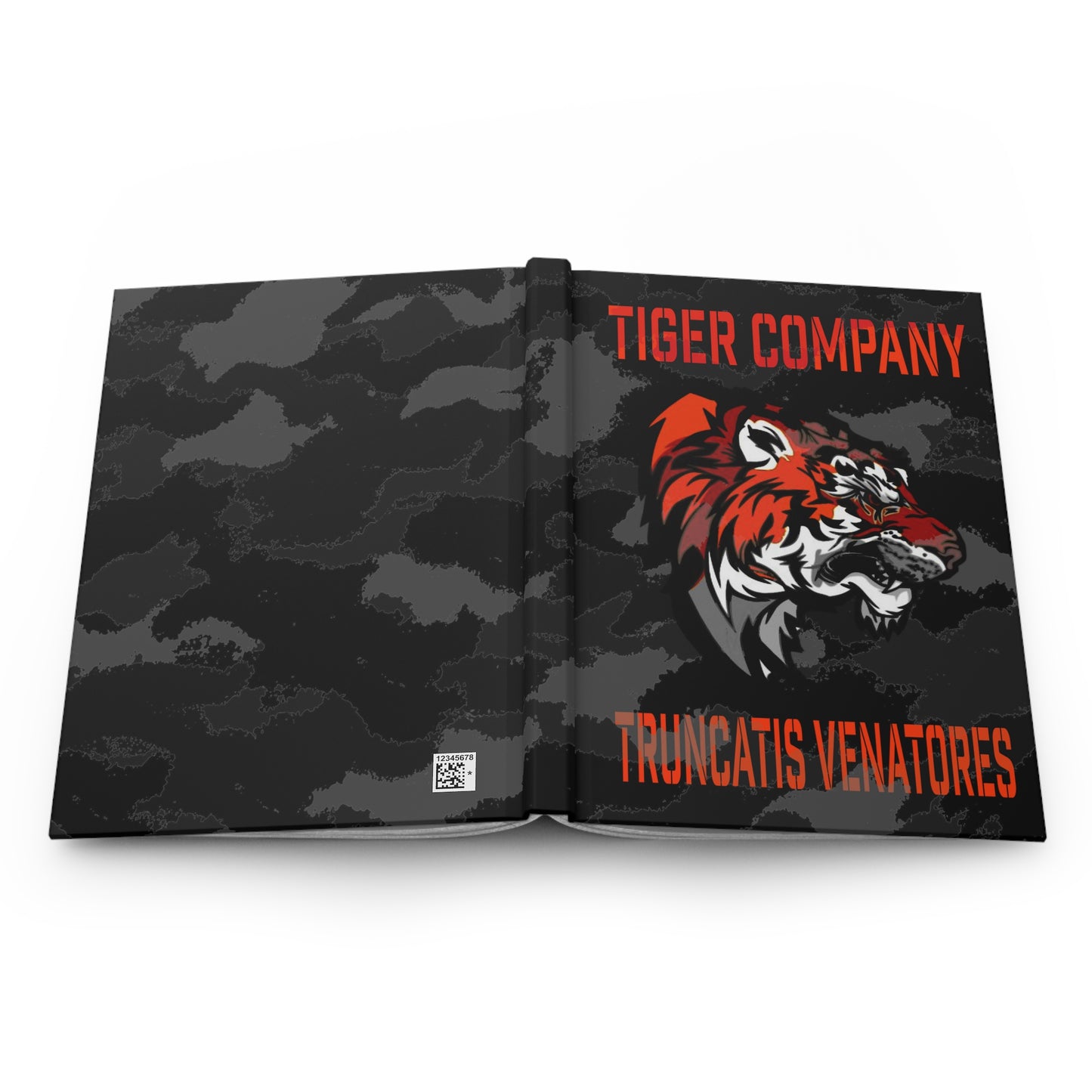 25ID Tiger Company Concealed Camo Hardcover Leader Book