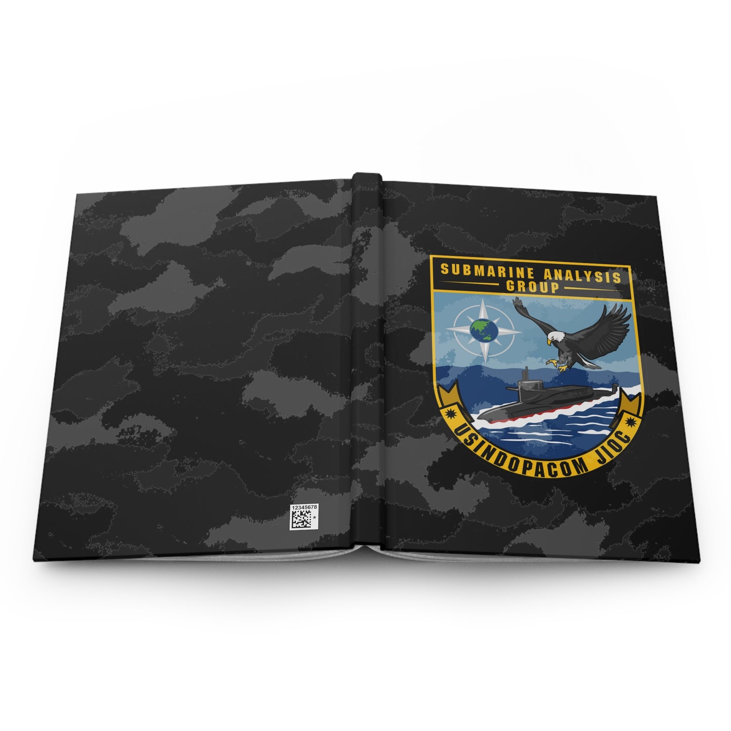 USINDOPACOM SAG Concealed Camo Hardcover Leader Book