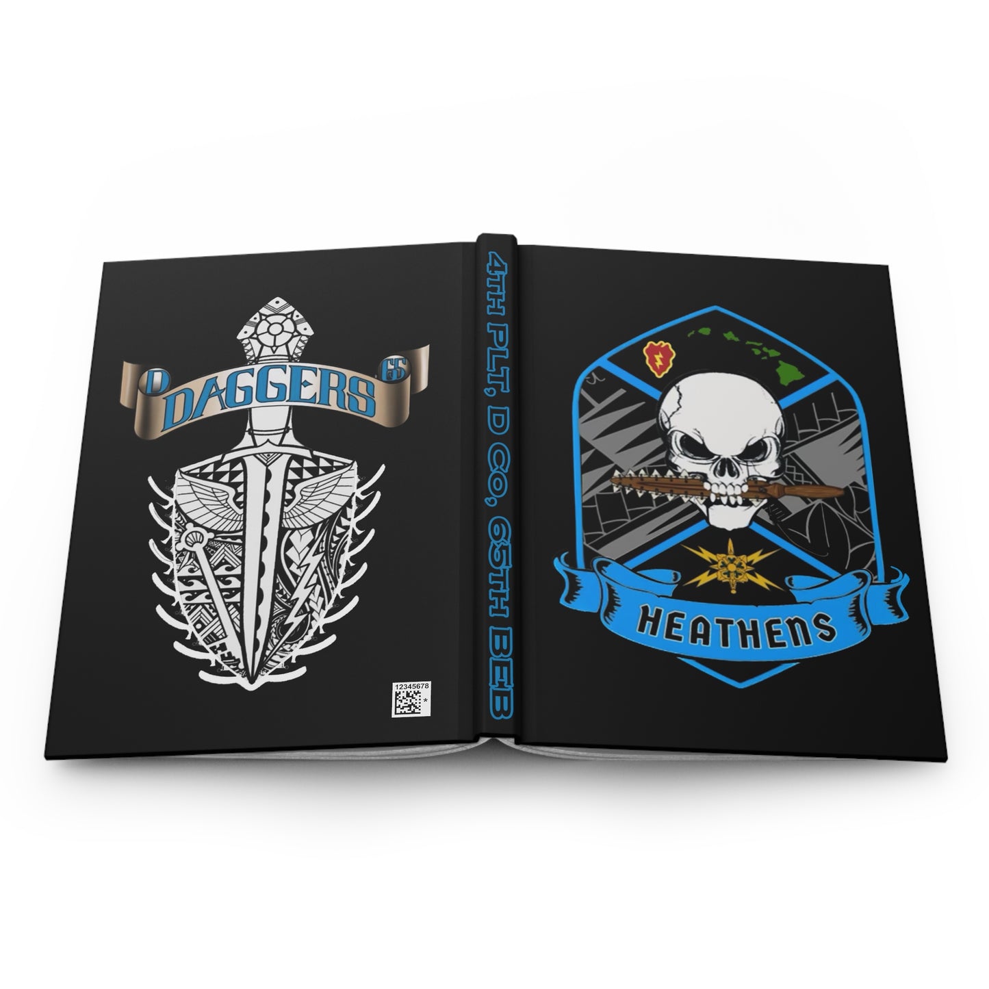 4th PLT, D Co, 65th BEB "Heathens" Original Leader Book