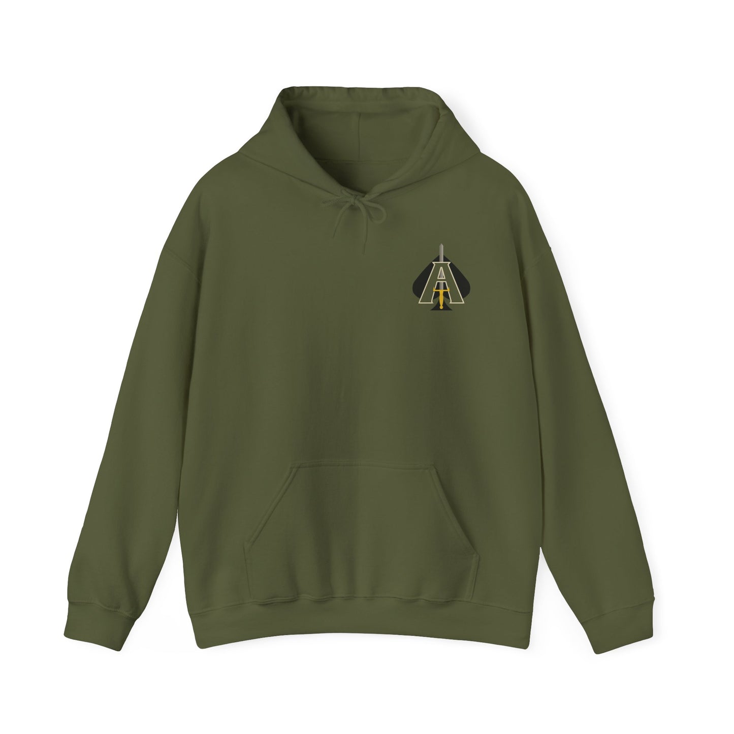 JCU Best Troop Spades Colored DUI Hooded Sweatshirt