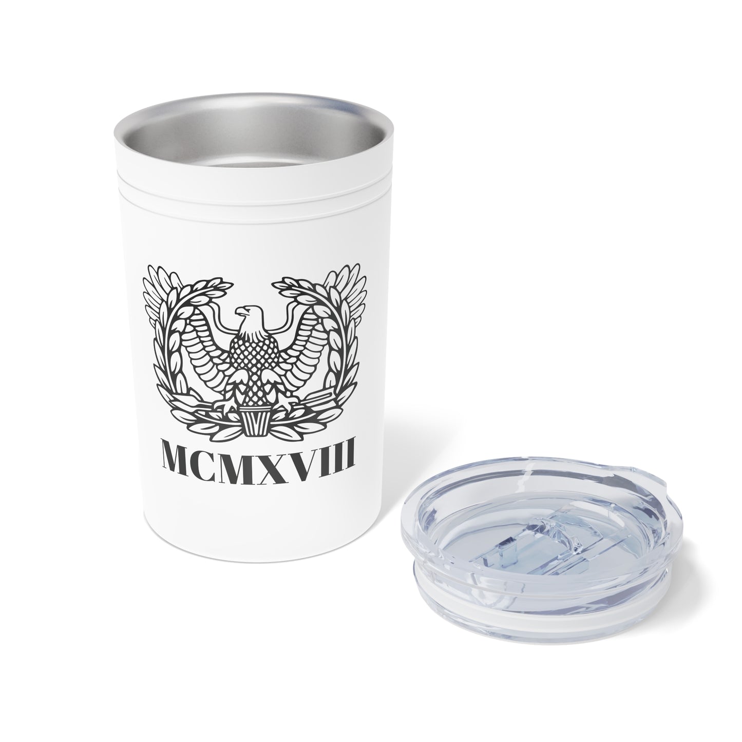 White Rising Eagle MCMXVIII "1918" 11oz Insulated Tumbler