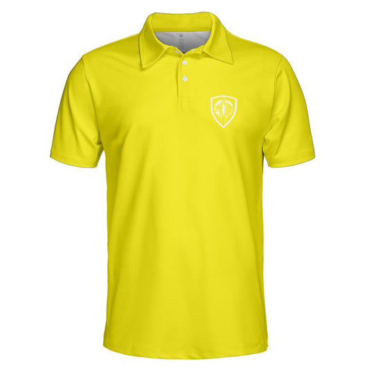 Yellow USINDOPACOM Army Element Performance Collared Shirt