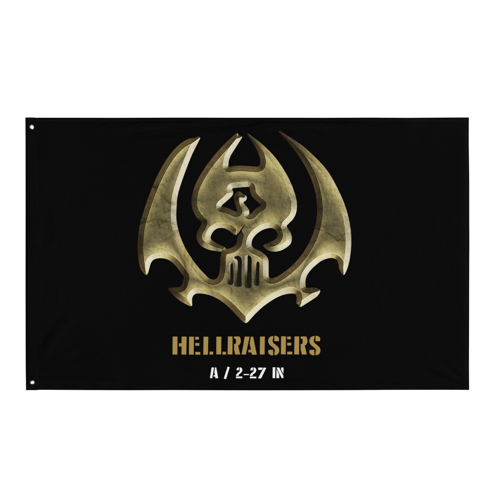 Hellraiser A / 2-27 IN Original Flag 56″ × 34″ – OmnisApparel