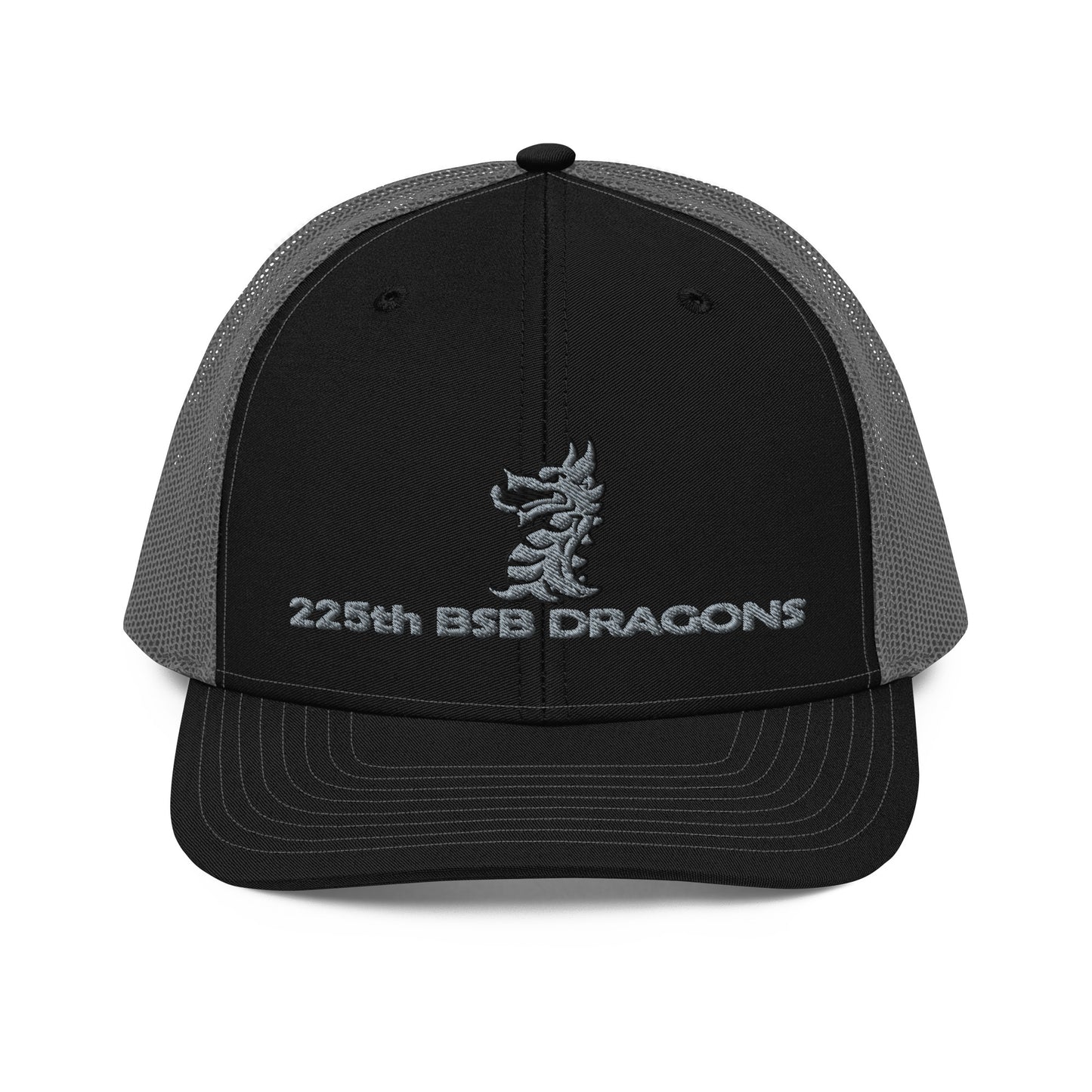 225th BSB Dragons Charcoal Grey Trucker Hat