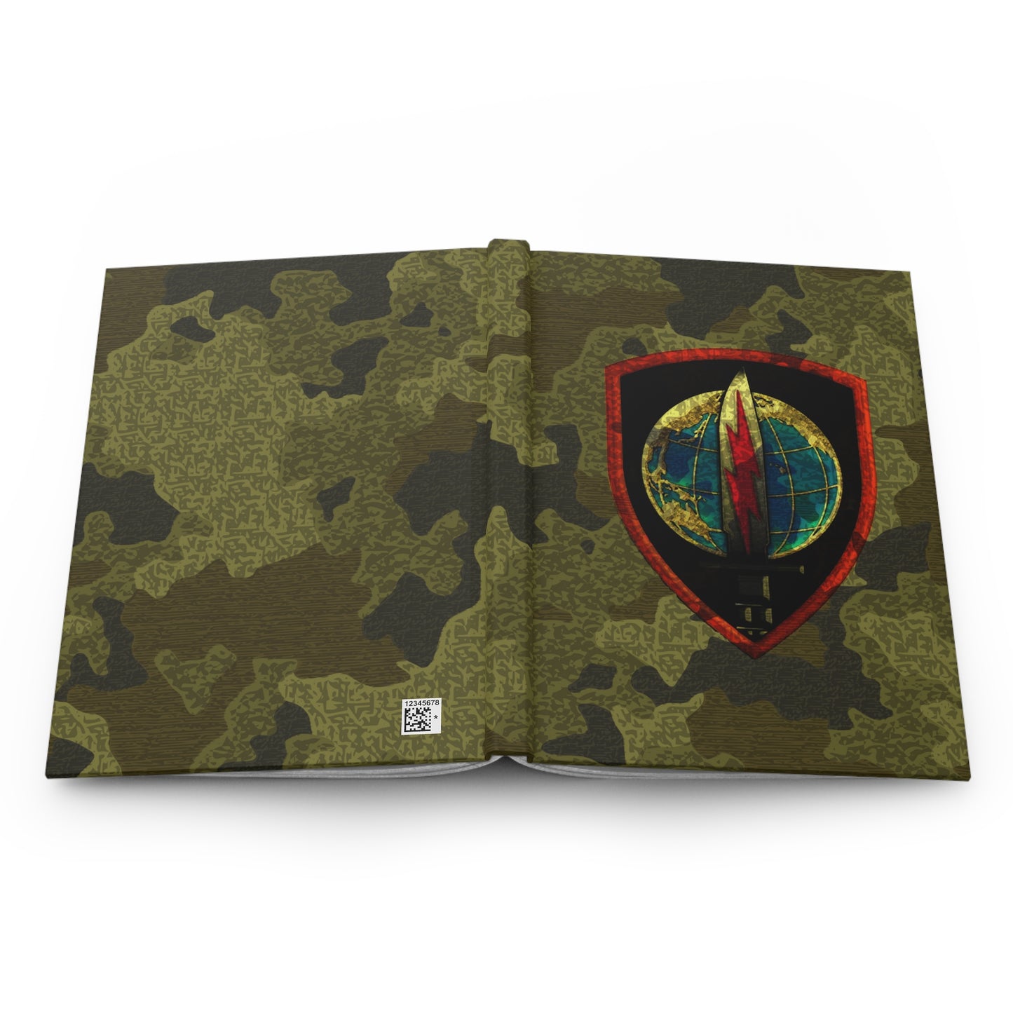 USINDOPACOM Army Element Colored DUI Hardcover Leader Book
