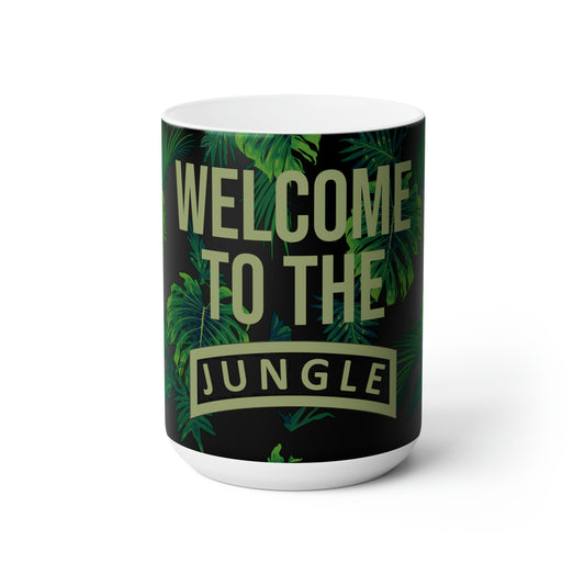 LA Welcome to the Jungle Ceramic Mug 15oz