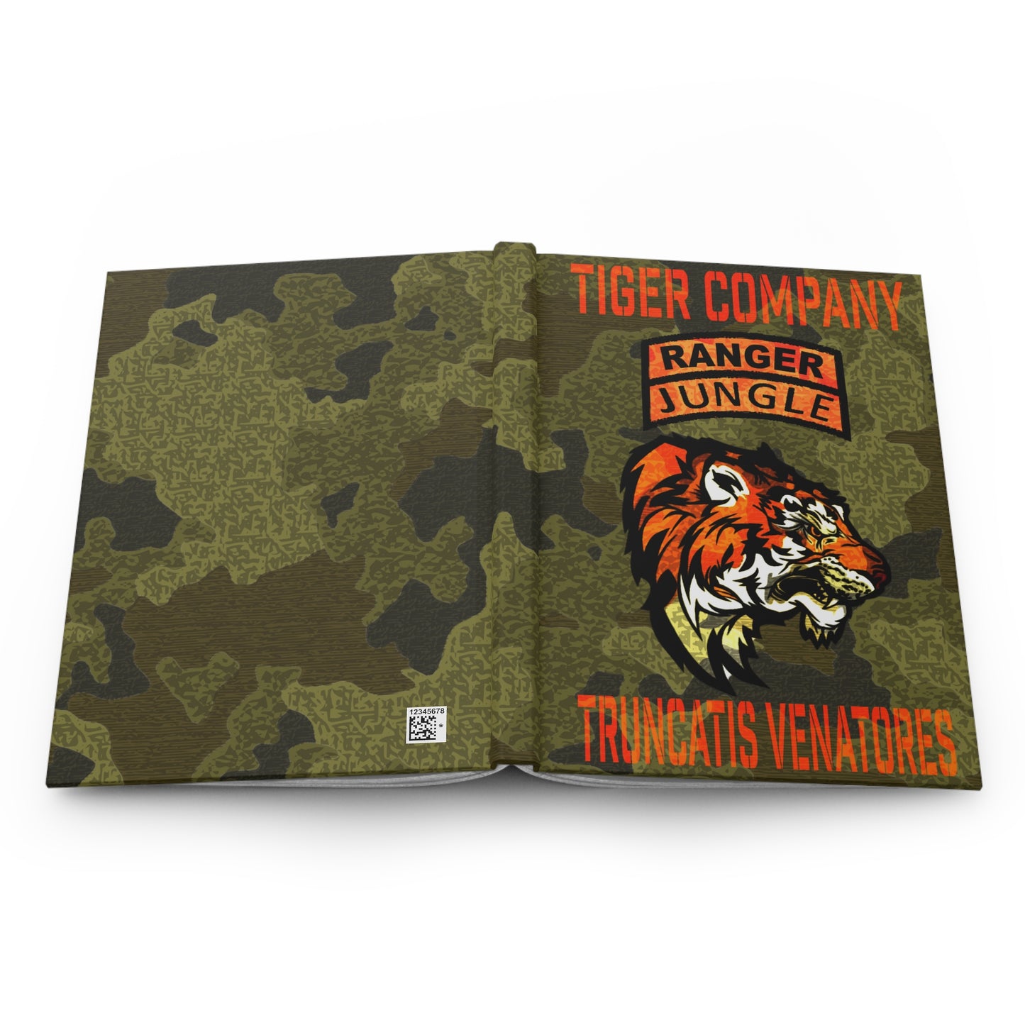 25ID Tiger Company Ranger and Jungle Tab Hardcover Leader Book