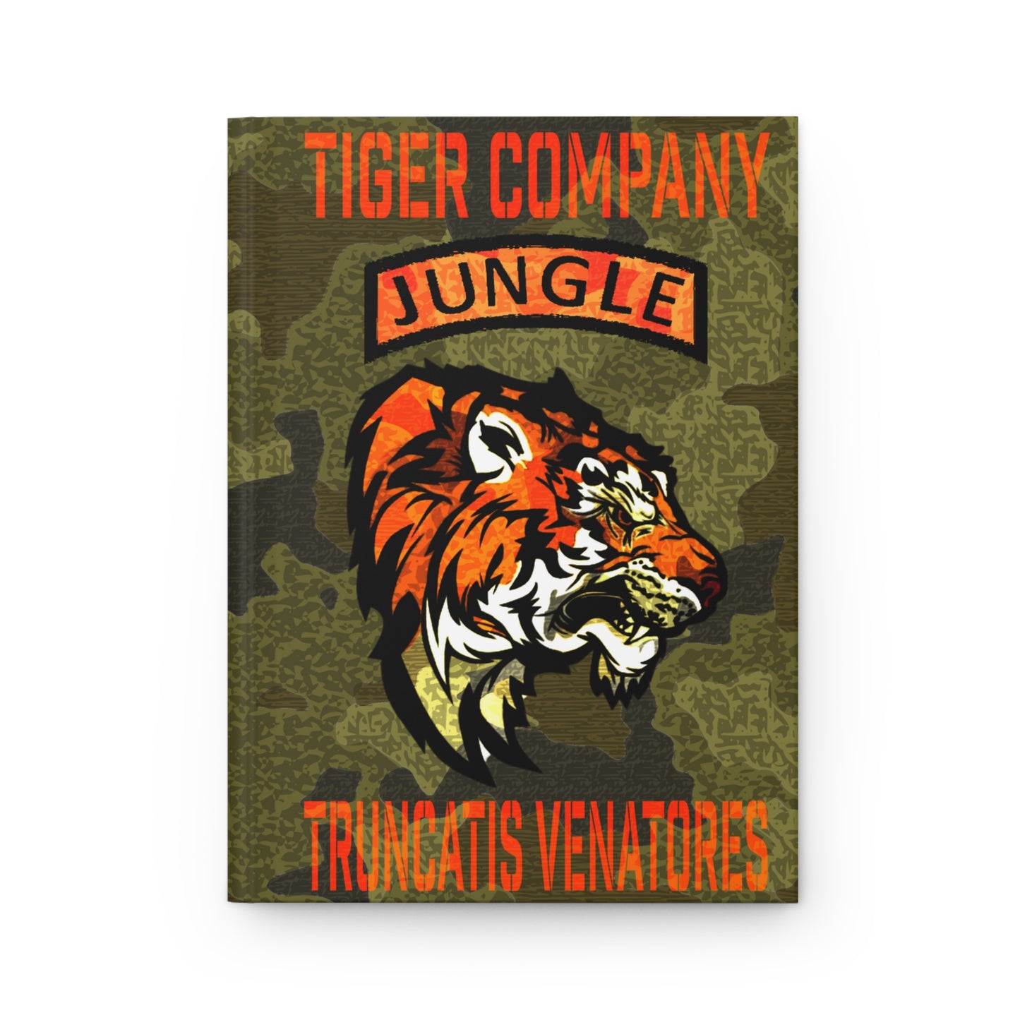 25ID Tiger Company and Jungle Tab Hardcover Leader Book