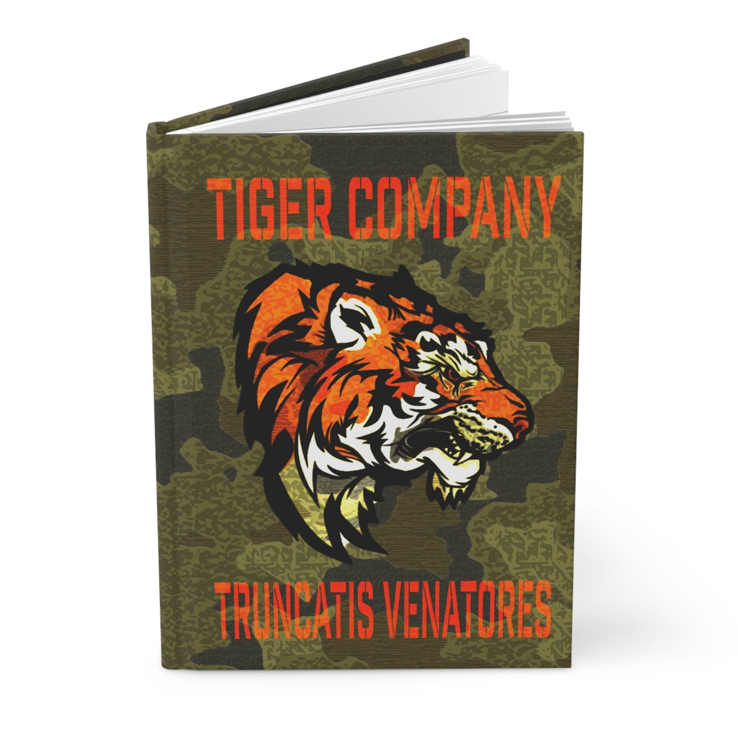 25ID Tiger Company Hardcover Leader Book