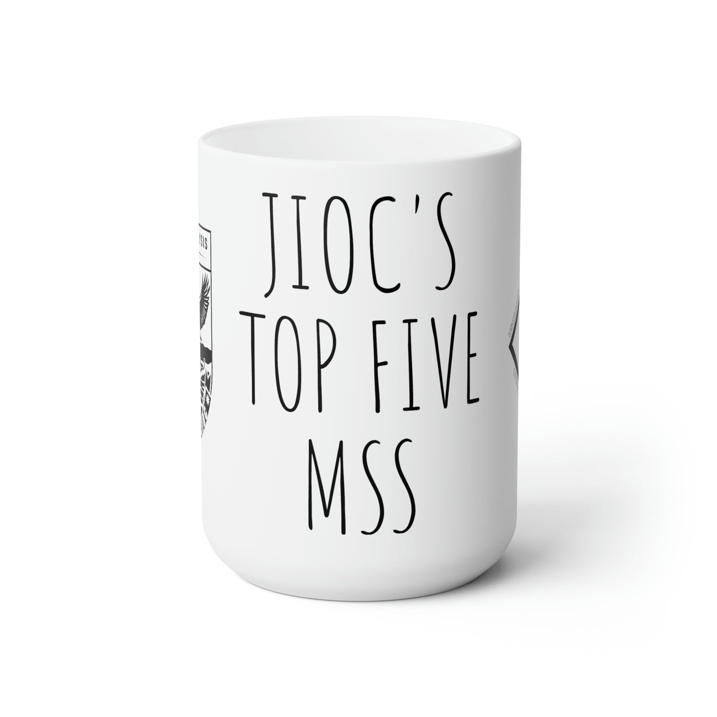 JIOC'S Top Five MSS Ceramic Mug 15oz