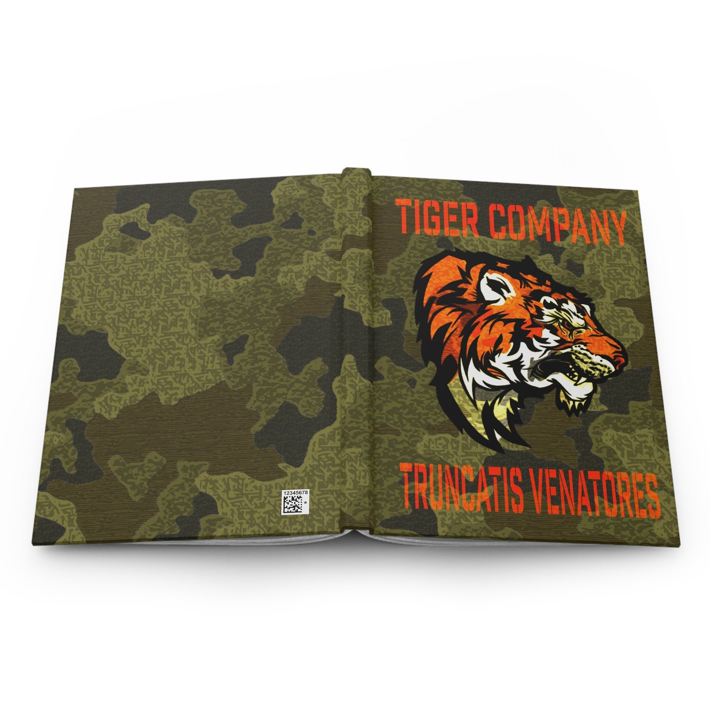 25ID Tiger Company Hardcover Leader Book