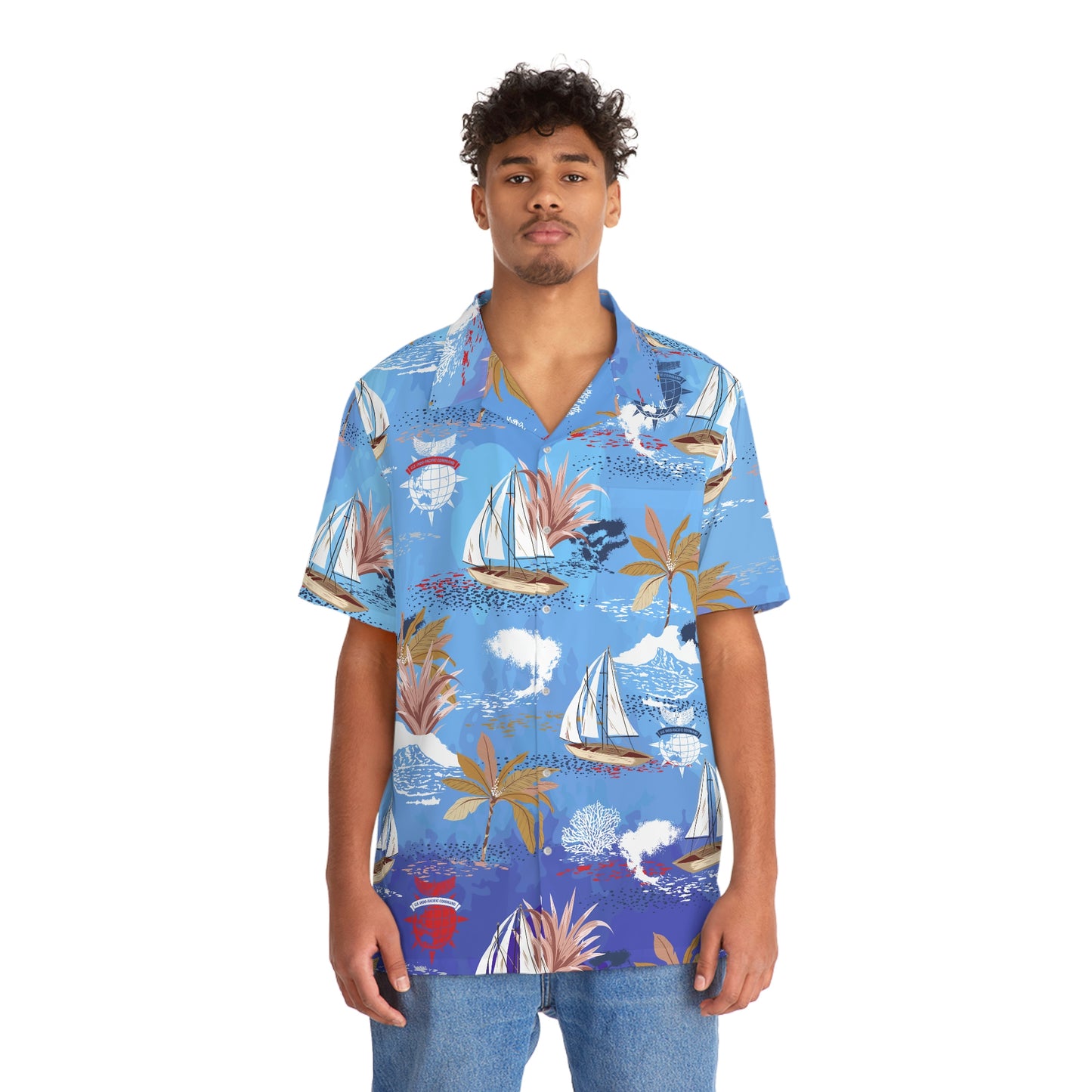 USINDOPACOM HQ Moloka'i Hawaiian Shirt