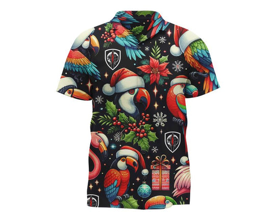 USINDOPACOM Army Element Tropical Winter Wonderland Hawaiian Shirt